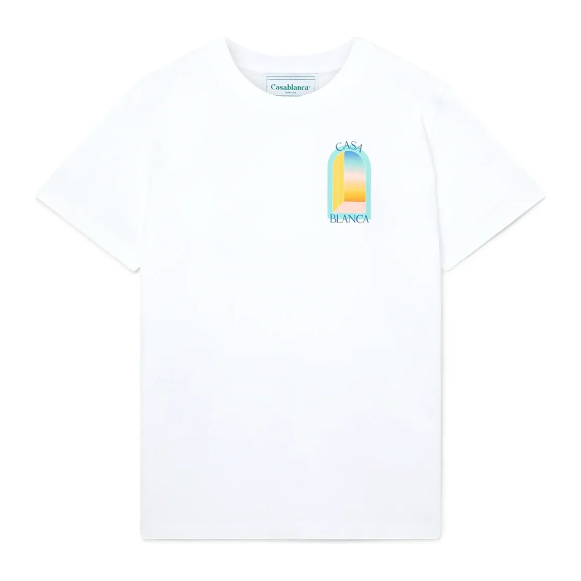 Casablanca L'Arc Coloré T-Shirt White - Image 2