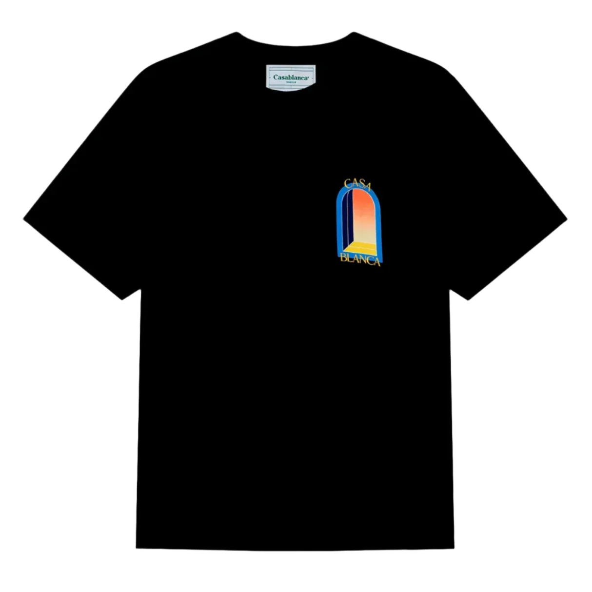 Casablanca L'Arche De Jour Black T Shirt - Image 2