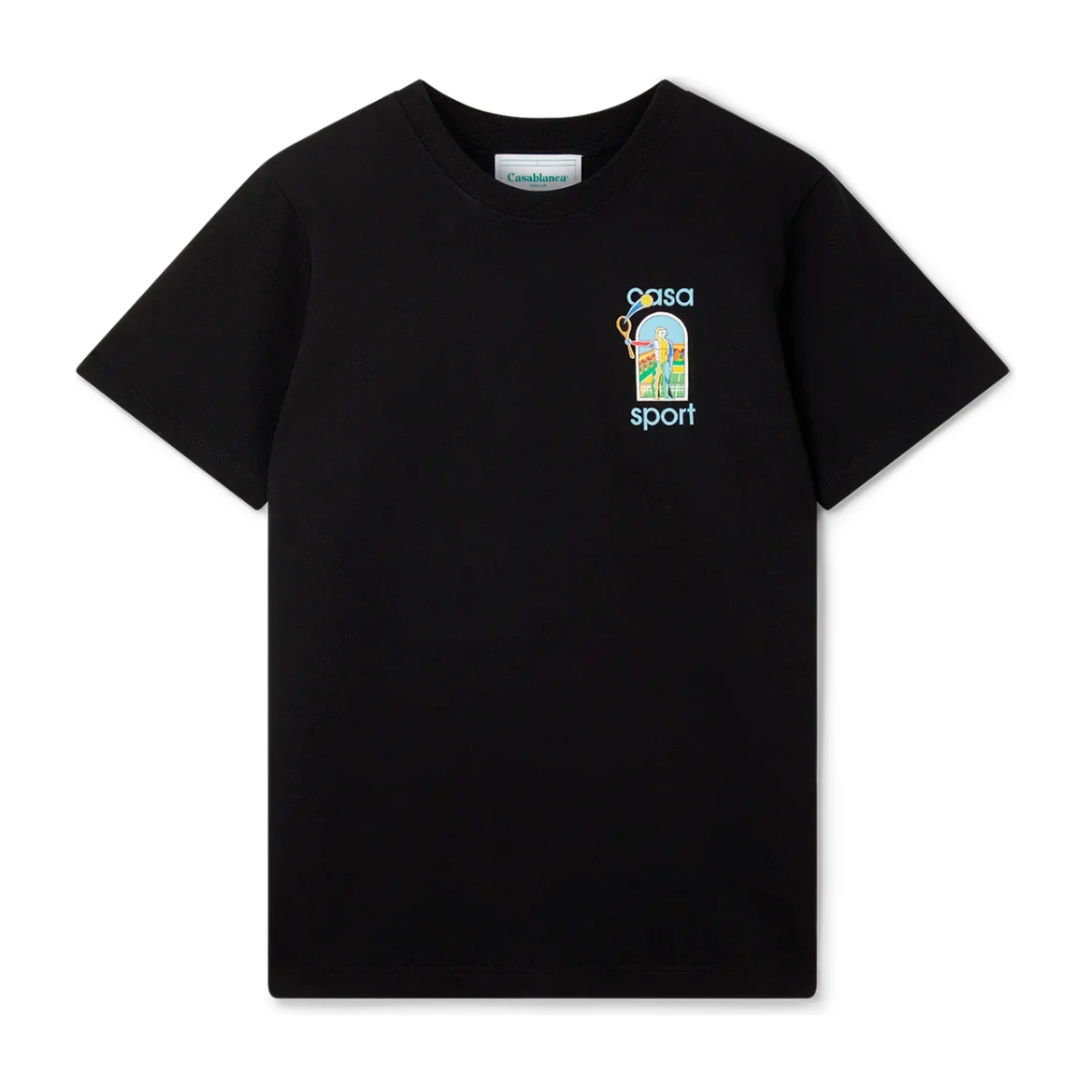 Casablanca Le Jeu Colore T-Shirt Black