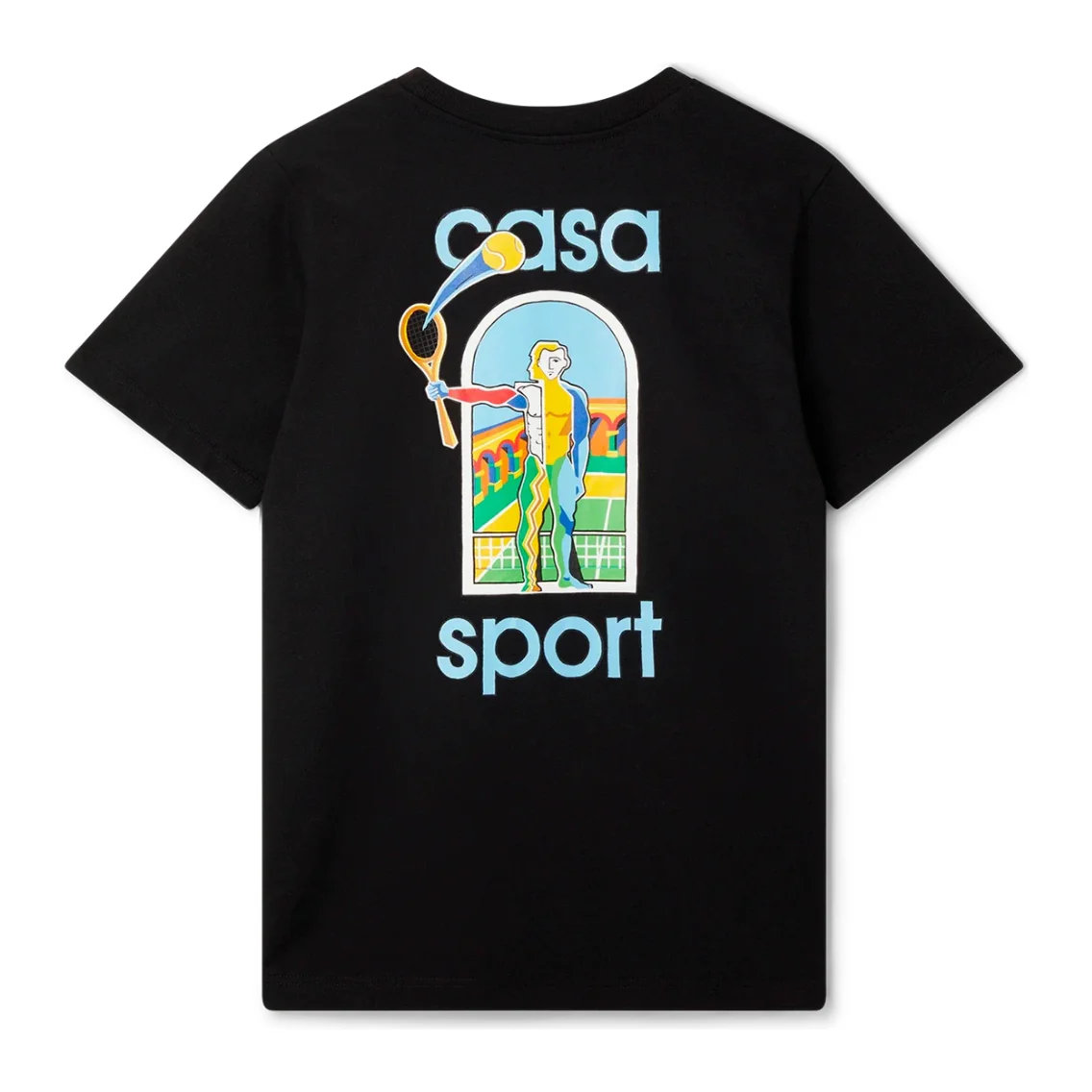 Casablanca Le Jeu Colore T-Shirt Black - Image 2