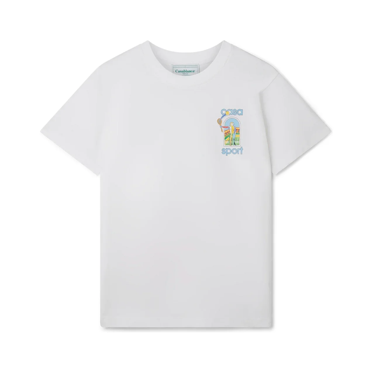 Casablanca Le Jeu Colore T Shirt White
