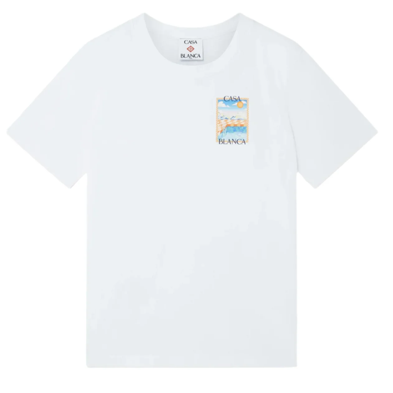 Casablanca Surreal Pool T-Shirt White