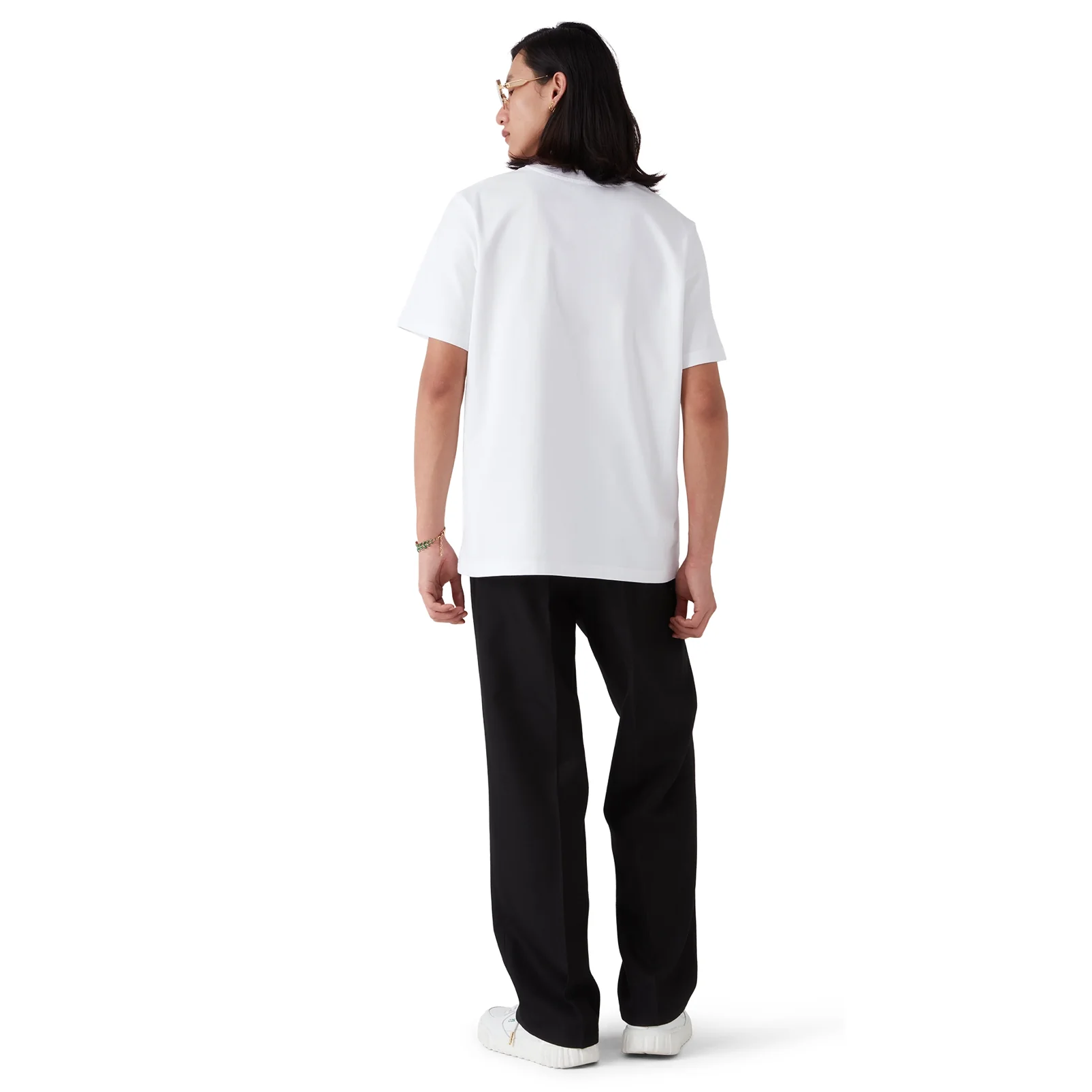 CASABLANCA ST. BARTH TENNIS CLUB ICON SHORT SLEEVE T‑SHIRT WHITE - Image 3