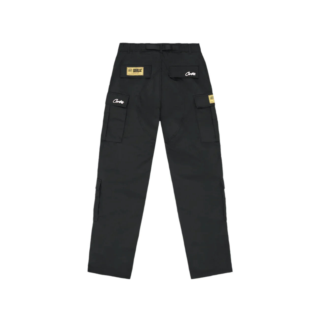 Corteiz 4Starz Special Edition Guerillaz Cargos Black/White - Image 2
