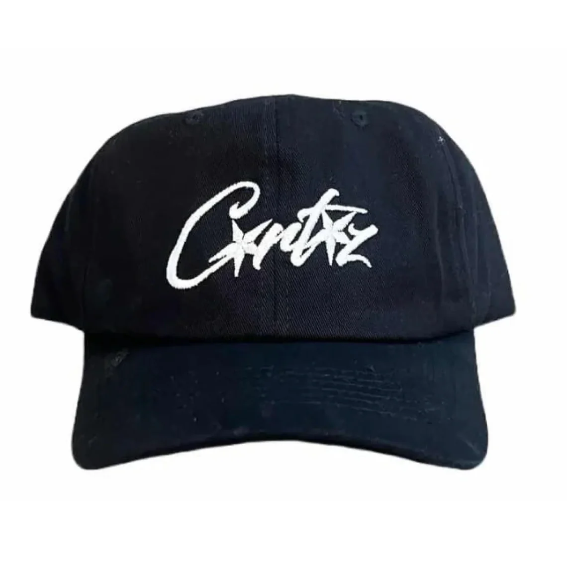 Corteiz 6-Panel Cap Black