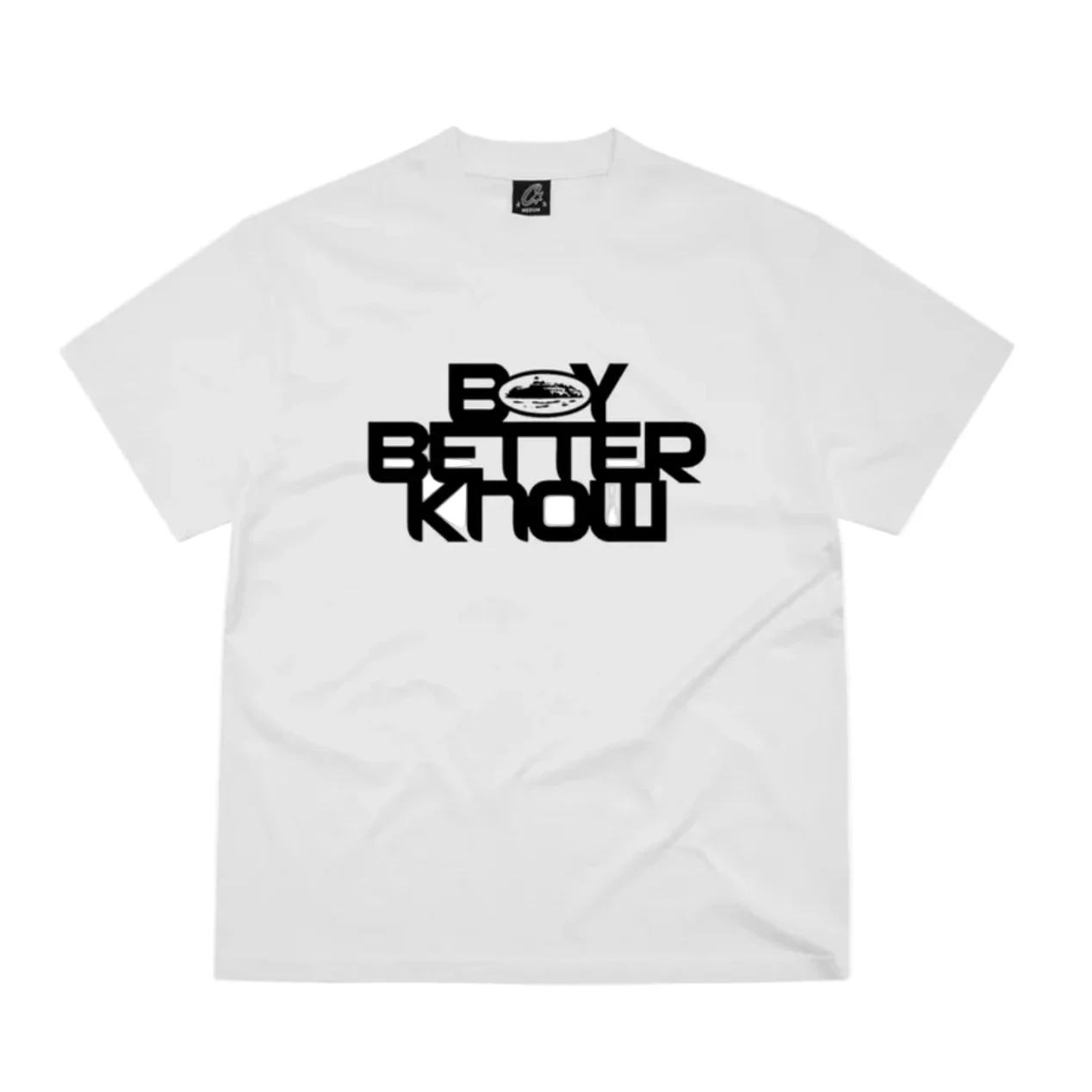 Corteiz BBK Alcatraz Tee White