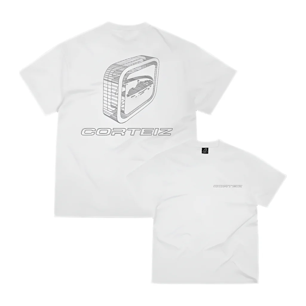 Corteiz Blueprint Tee White