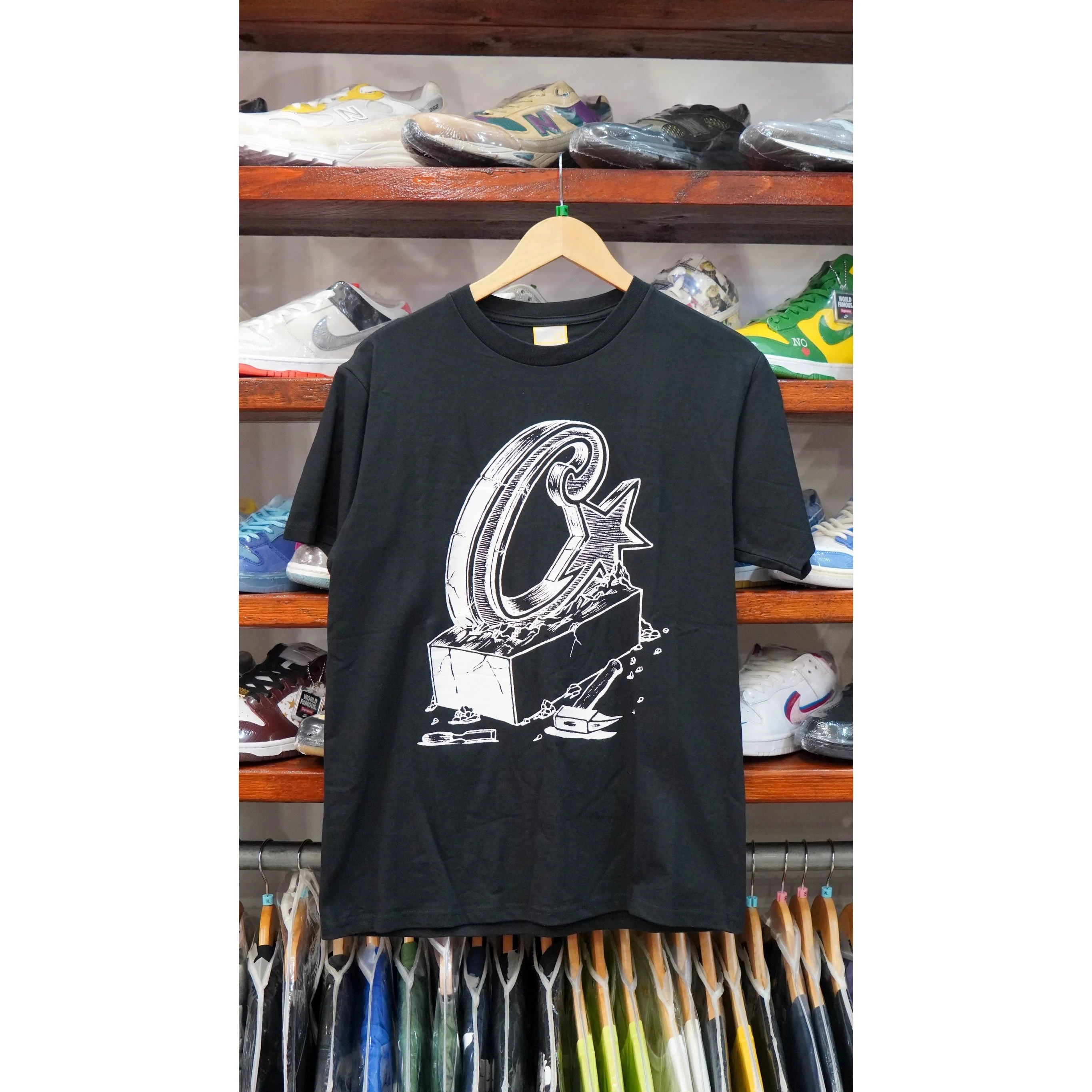 Corteiz Chisel Tee Black - Image 2