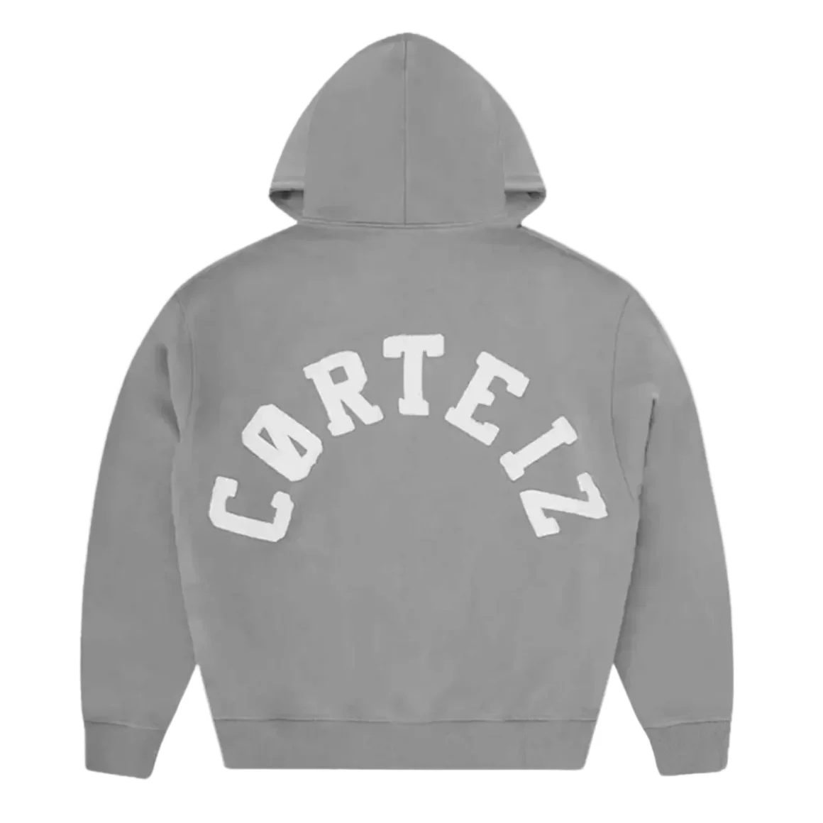 Corteiz Colly Arch Zip Hoodie Pewter - Image 2