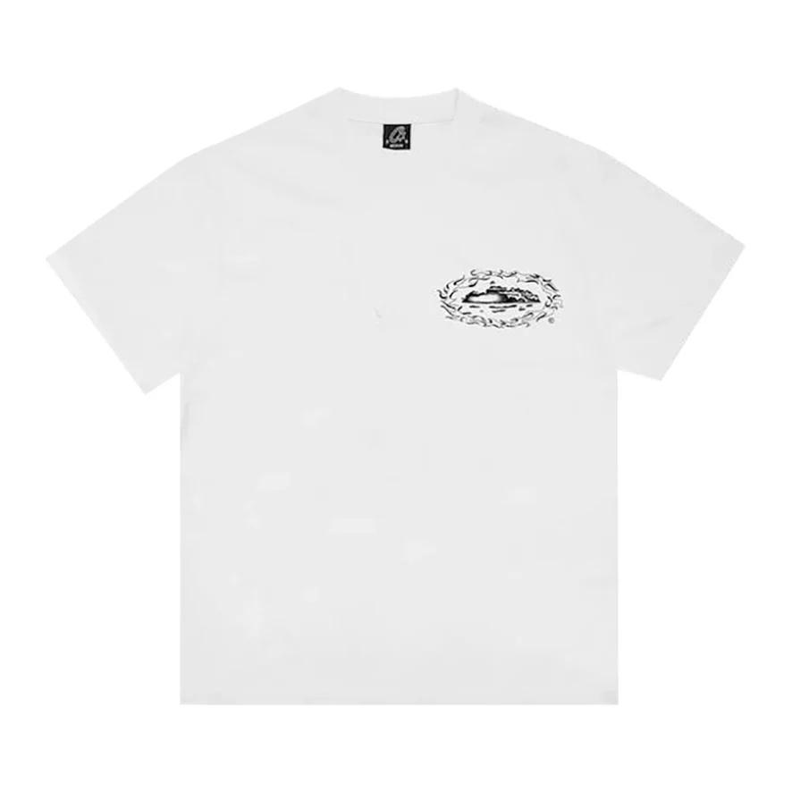 Corteiz Firey Alcatraz Tee White - Image 2