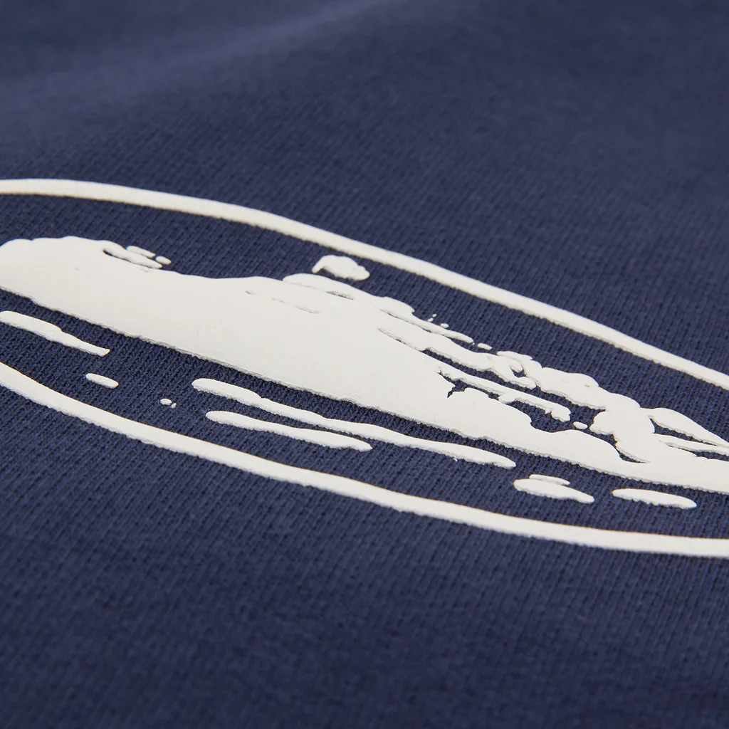 CORTEIZ ISLAND PUFF PRINT SWEATSHORT [NAVY] - Image 3