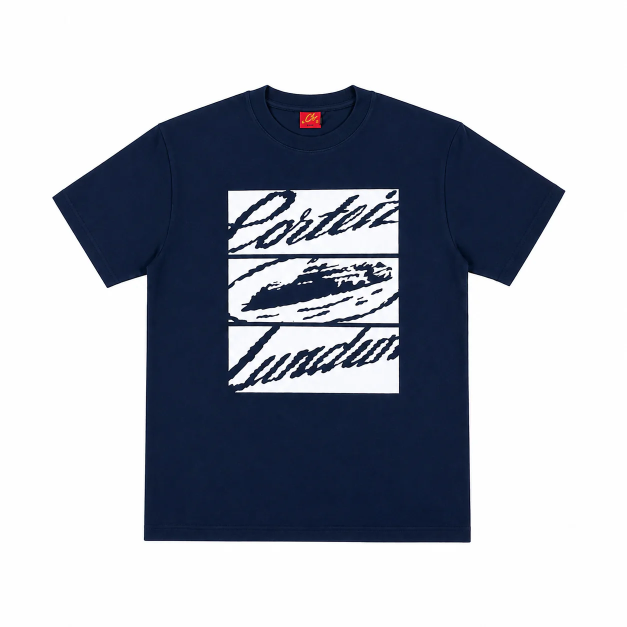 Corteiz Lundun Tee Navy