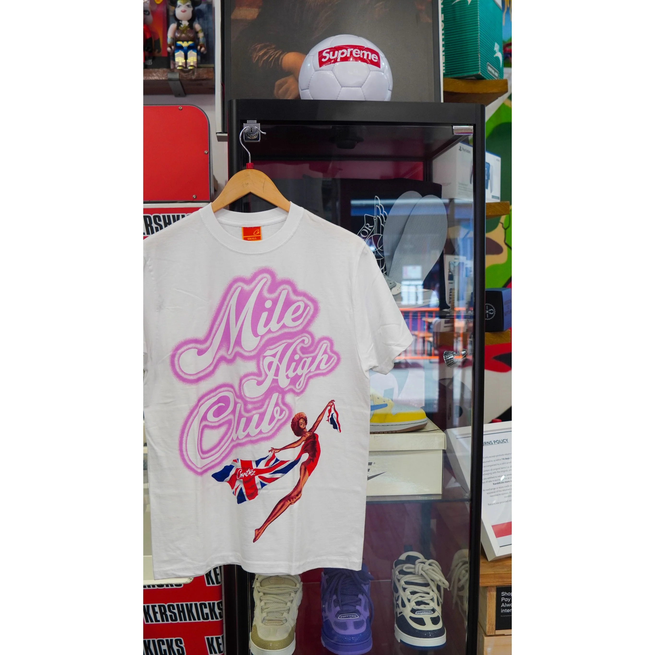 Corteiz Mile High Club Tee White - Image 2