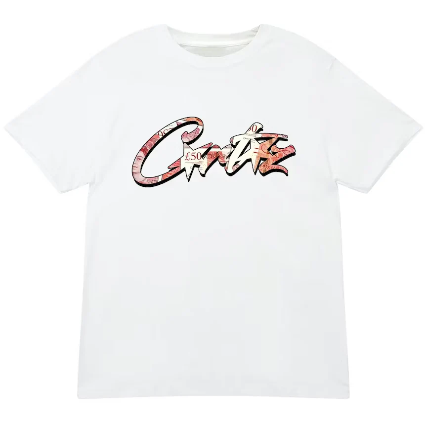 Corteiz Money On My Mind Tee White - Image 2