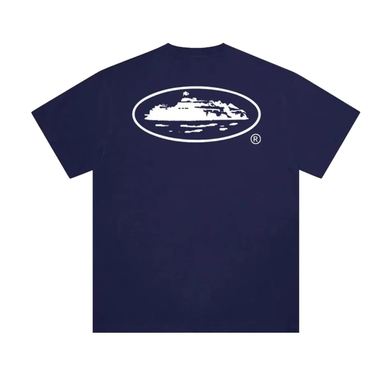Corteiz OG Island Tee Navy - Image 2