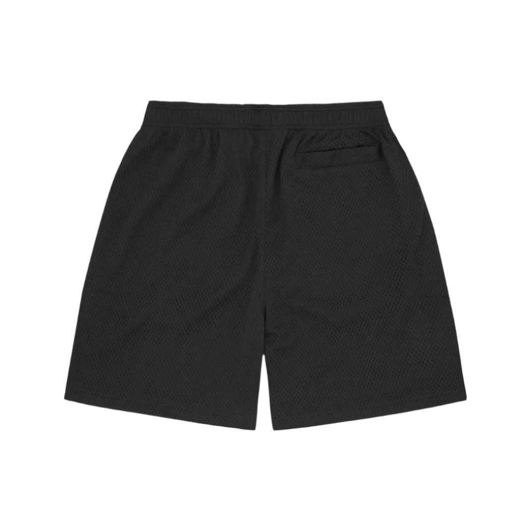 Corteiz RulesTheWorld Mesh Shorts Black - Image 3
