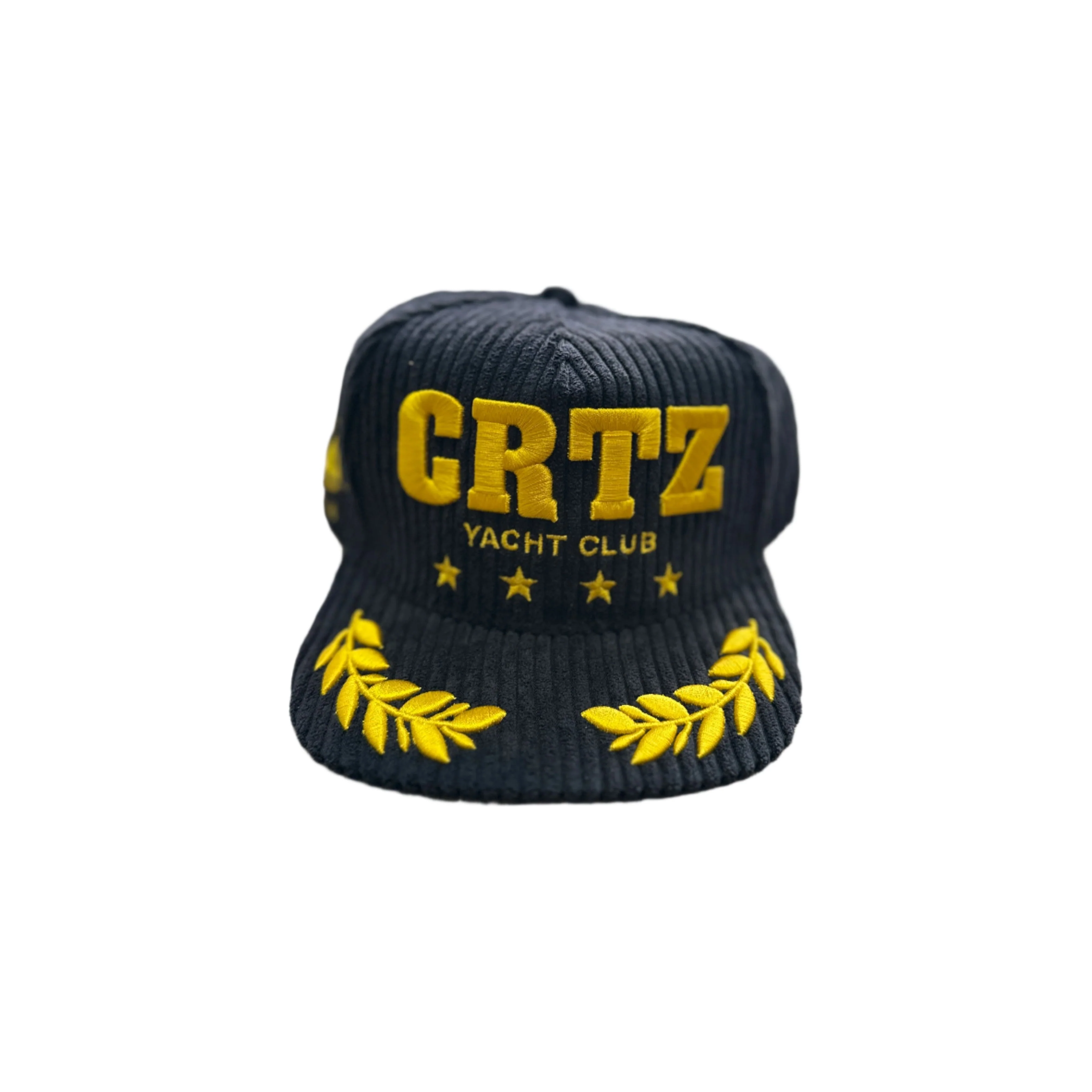 Corteiz Soho Yacht Club Crtz Cap Black