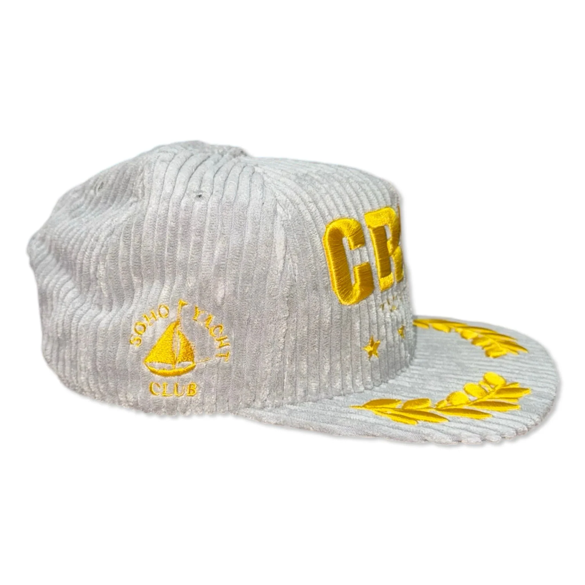 Corteiz Soho Yacht Club Crtz Cap Grey - Image 2