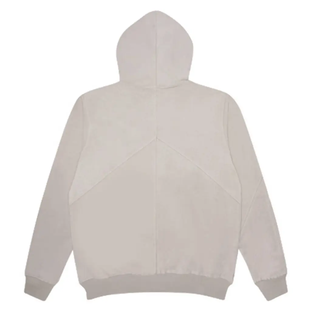 CORTEIZ SUPERIOR V2 ZIP UP HOODIE - Stone Grey - Image 4