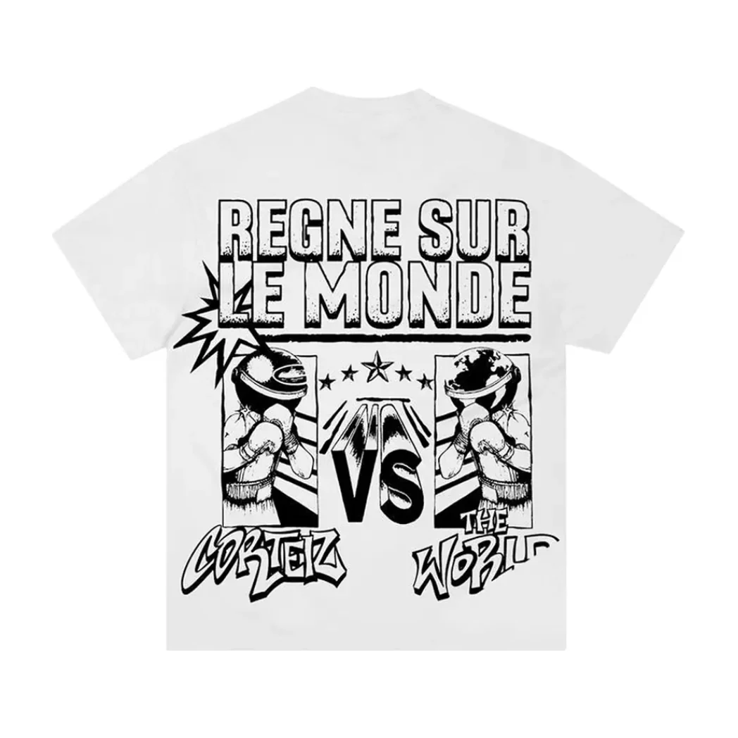 Corteiz VS The World Tee White - Image 2