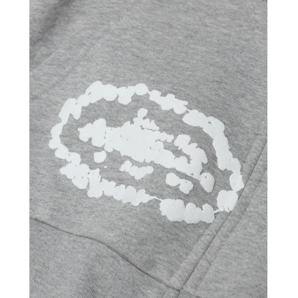 Corteiz x Denim Tears Zip Up Hoodie Grey - Image 3