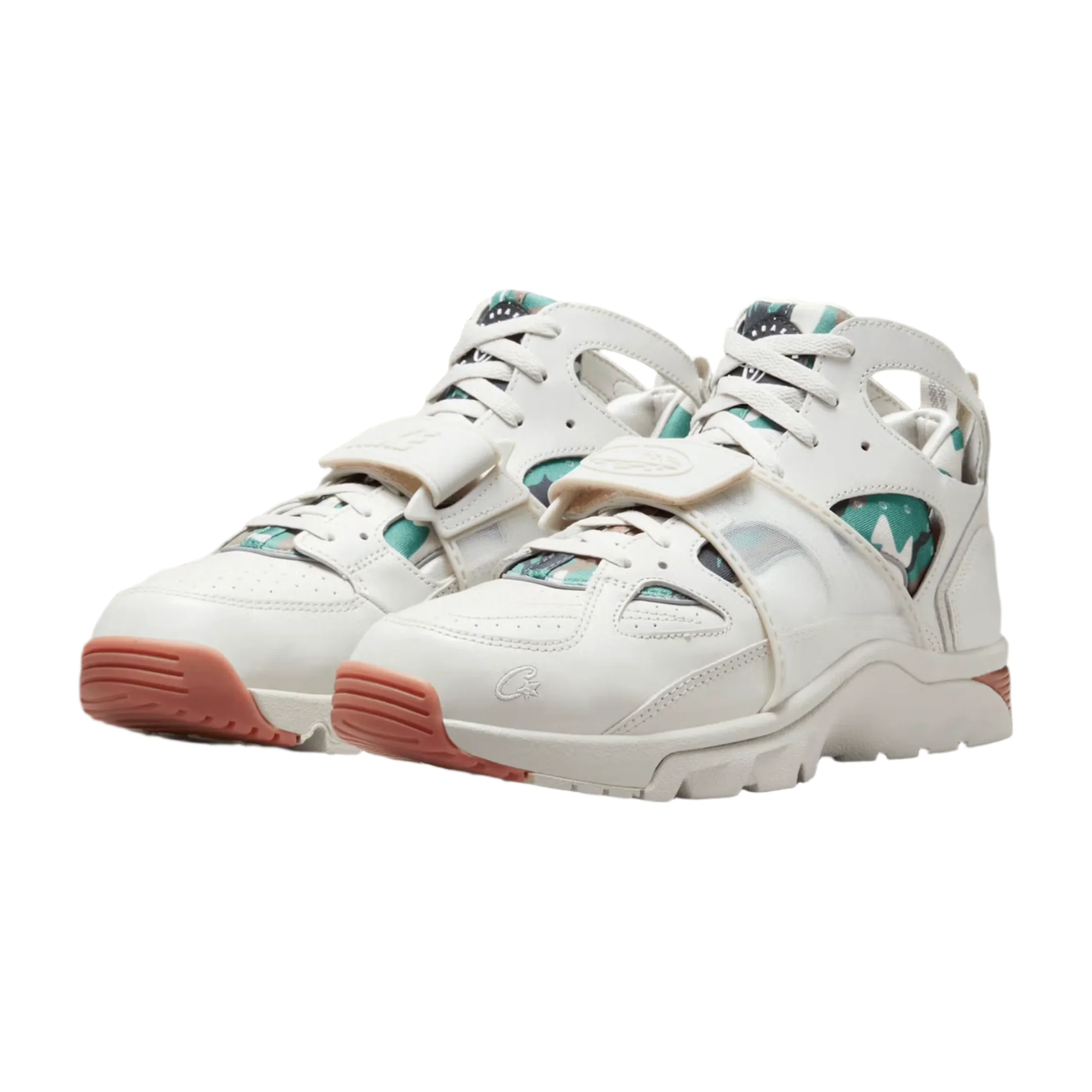 Corteiz x Nike Air Trainer Huarache Light Bone - Image 6