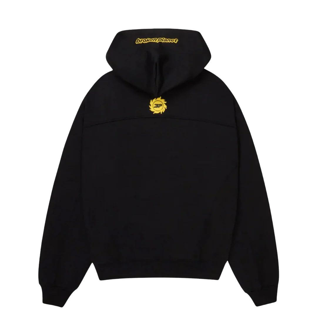 Broken Planet Market Cosmic Speed Hoodie Midnight Black - Image 2