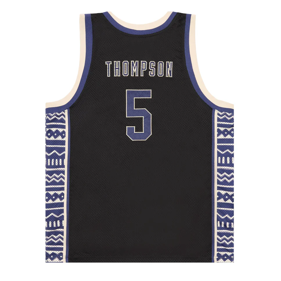 Denim Tears 5Q Game Jersey Black - Image 2