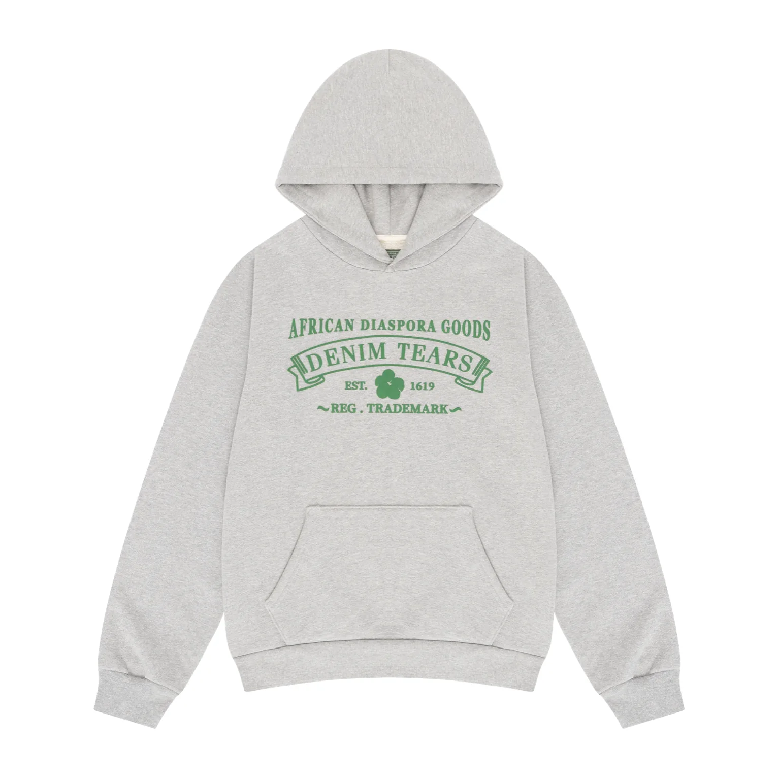 Denim Tears ADG Hoodie Grey