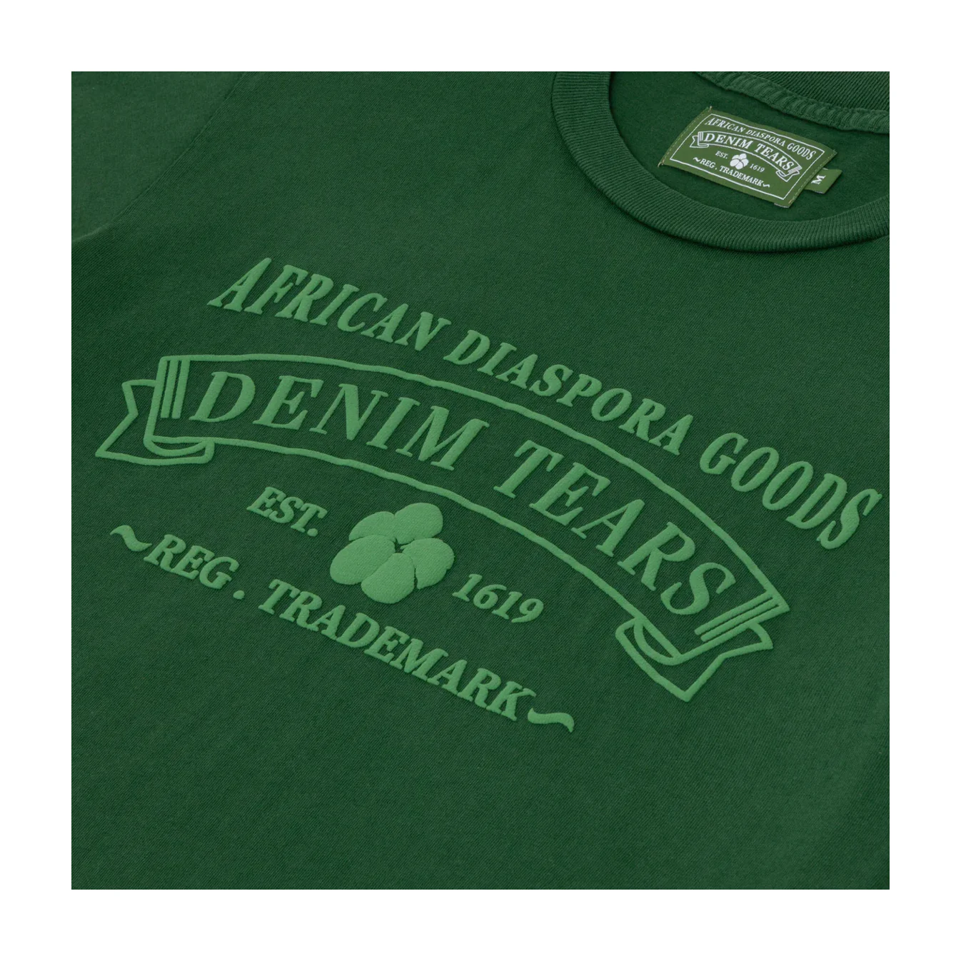 Denim Tears ADG Tee Green - Image 3