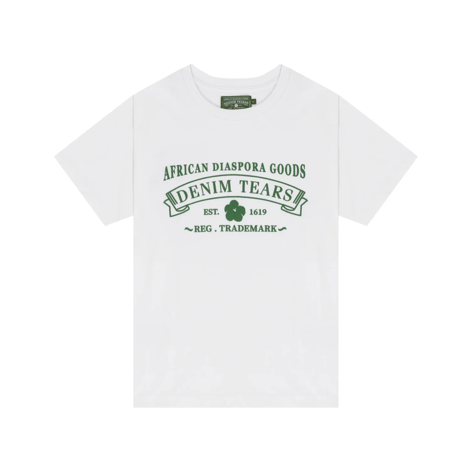 Denim Tears ADG Tee White