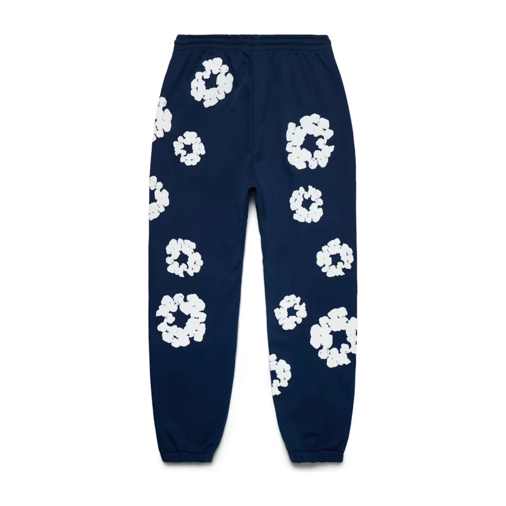 Denim Tears Cotton Wreath Sweatpants Navy - Image 2