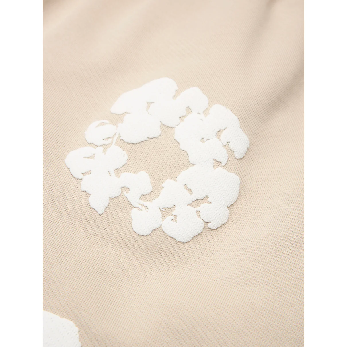 DENIM TEARS COTTON WREATH SWEATSHORTS CREAM - Image 2