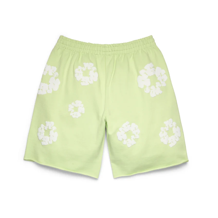 DENIM TEARS COTTON WREATH SWEATSHORTS MINT - Image 2