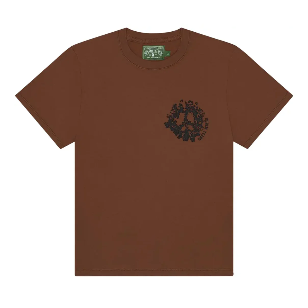 Denim Tears Denim University Tee Brown