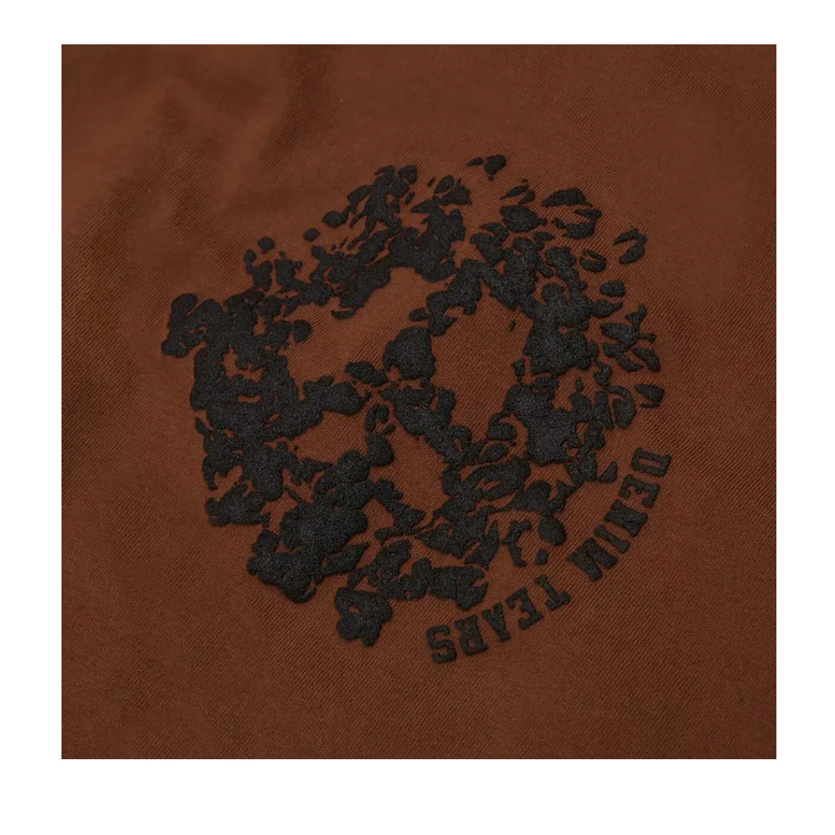 Denim Tears Denim University Tee Brown - Image 3