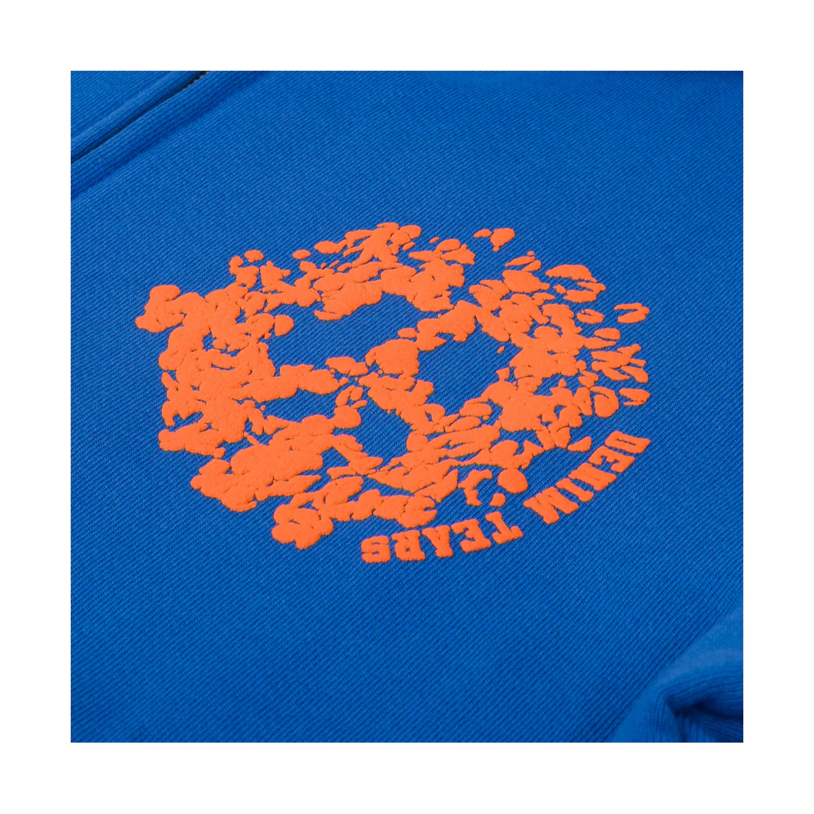 Denim Tears Denim University Zip Hoodie Royal Blue - Image 3