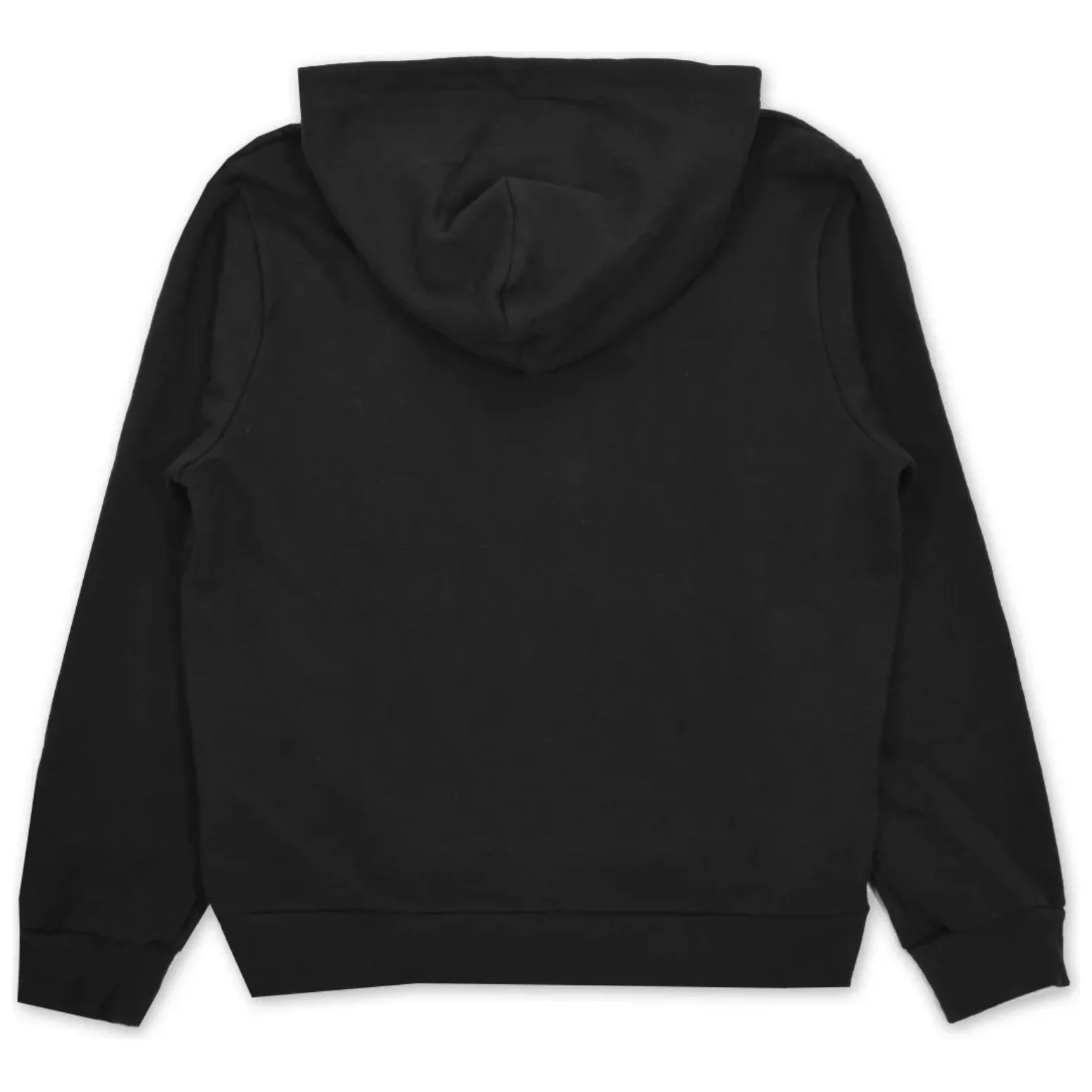 Denim Tears Embroidered Logo Hoodie Black - Image 4