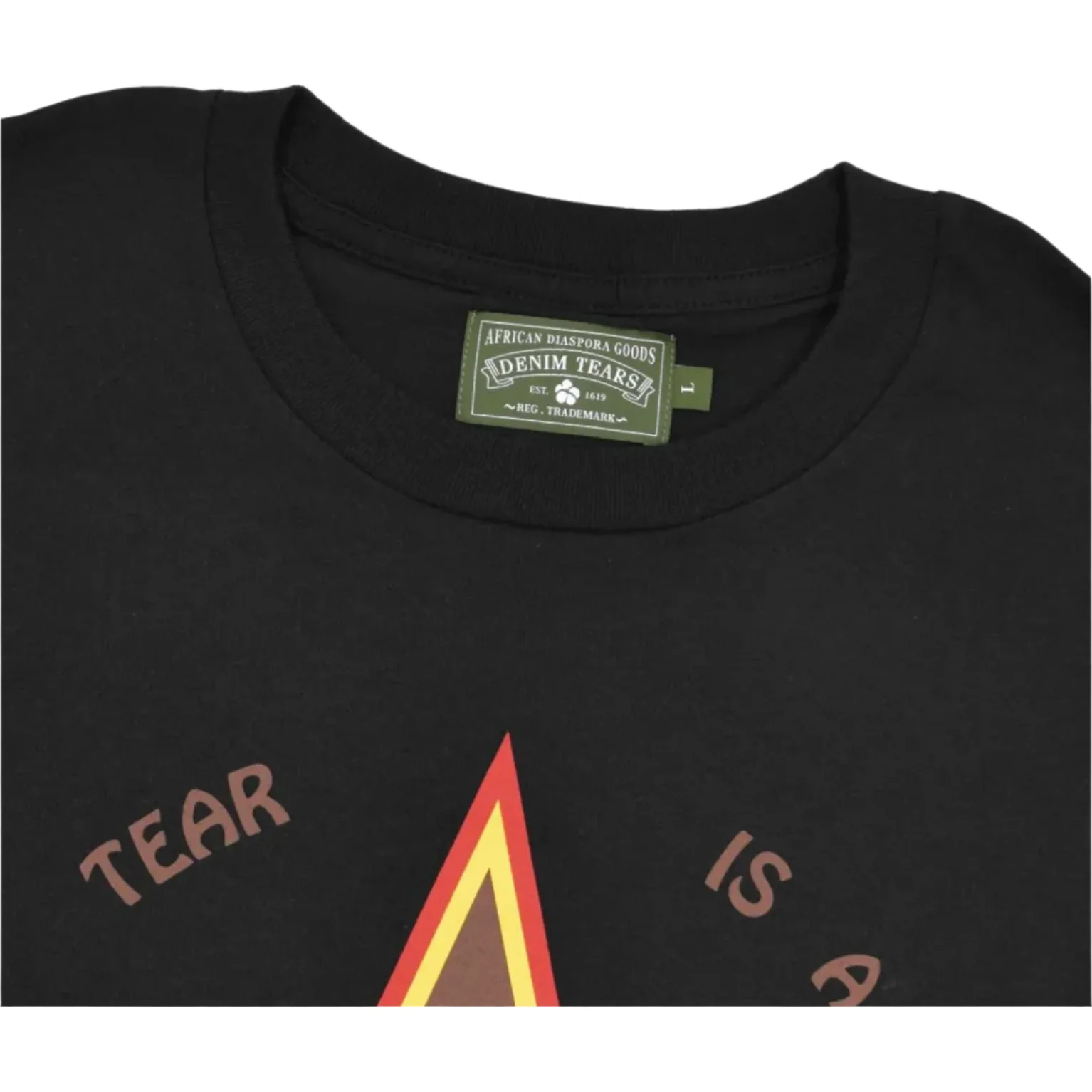 Denim Tears Every Tear Is A Star Tee Black - Image 4