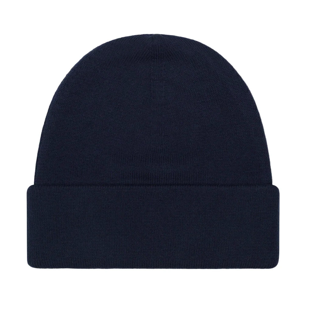 Denim Tears Floral Beanie Navy - Image 2