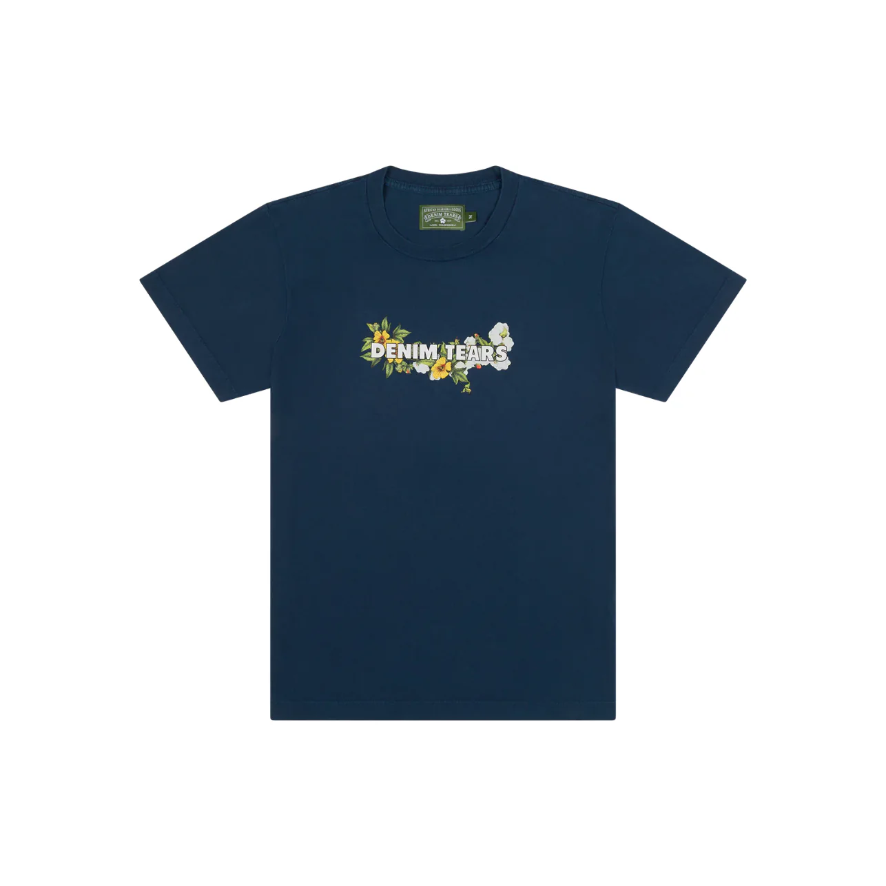 Denim Tears Logo Tee Navy