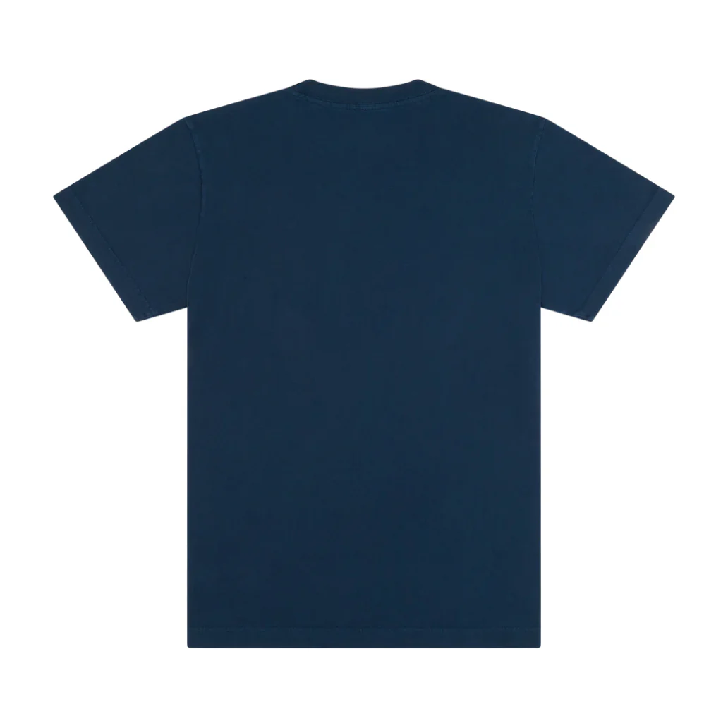 Denim Tears Logo Tee Navy - Image 2