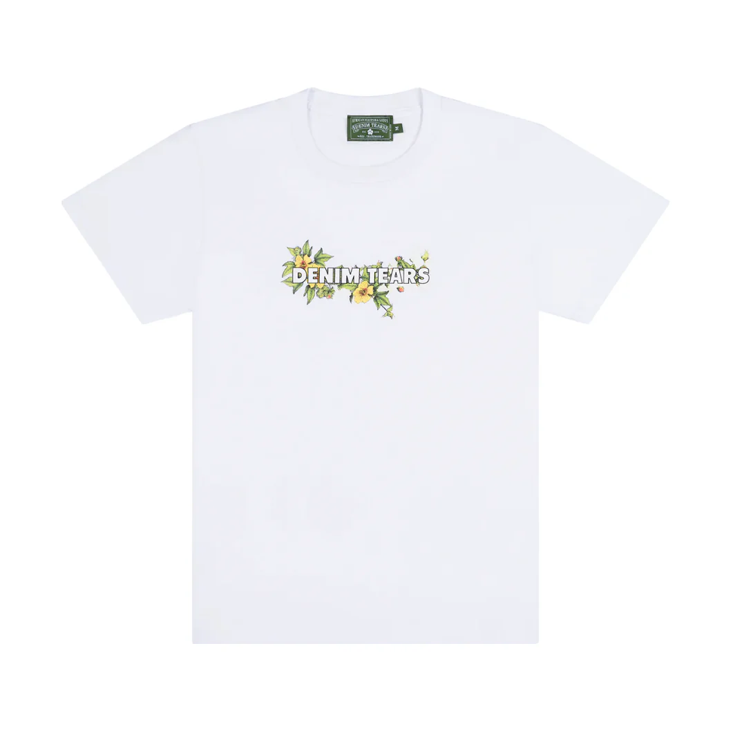 Denim Tears Logo Tee White