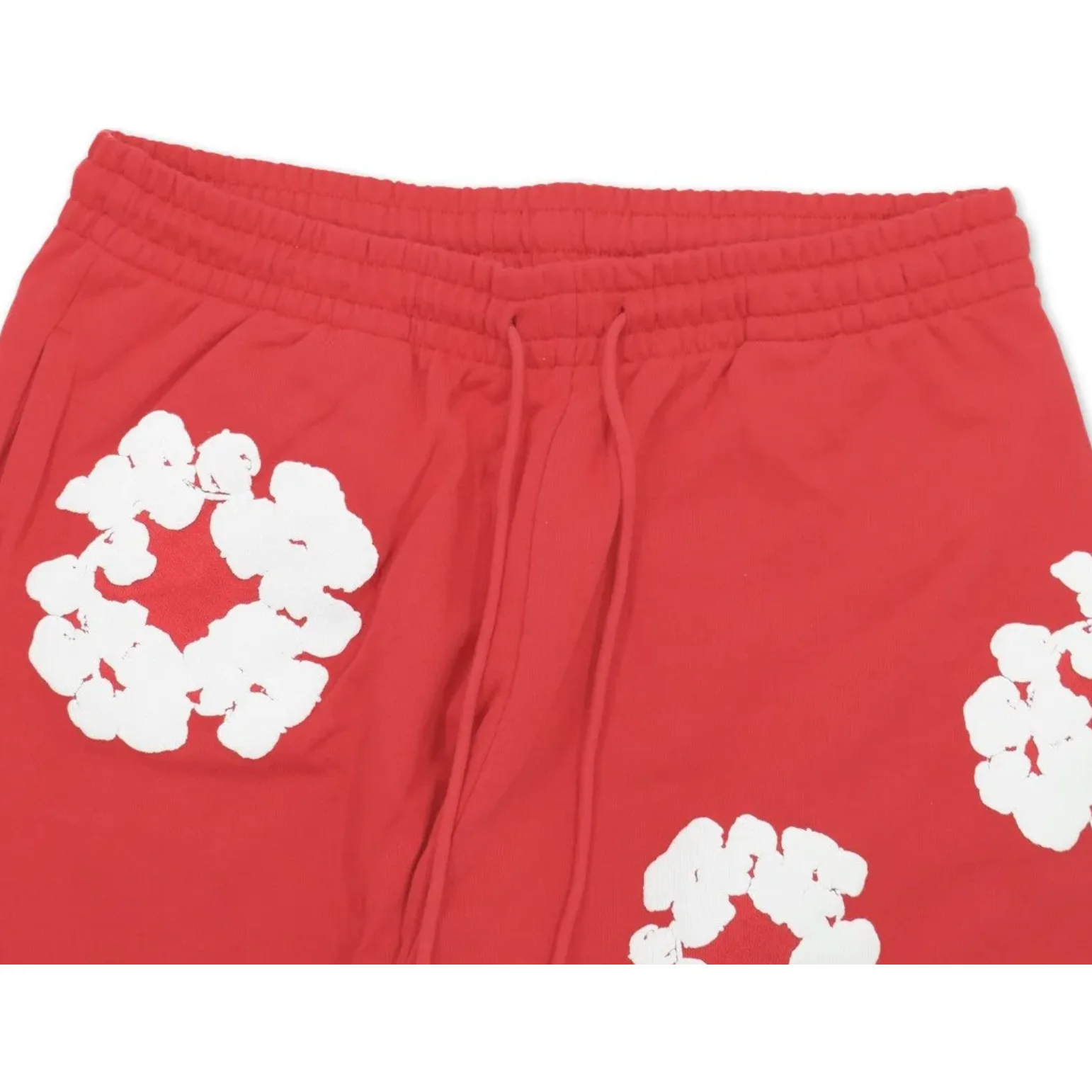 Denim Tears The Cotton Wreath Red Full Tracksuit - Image 6