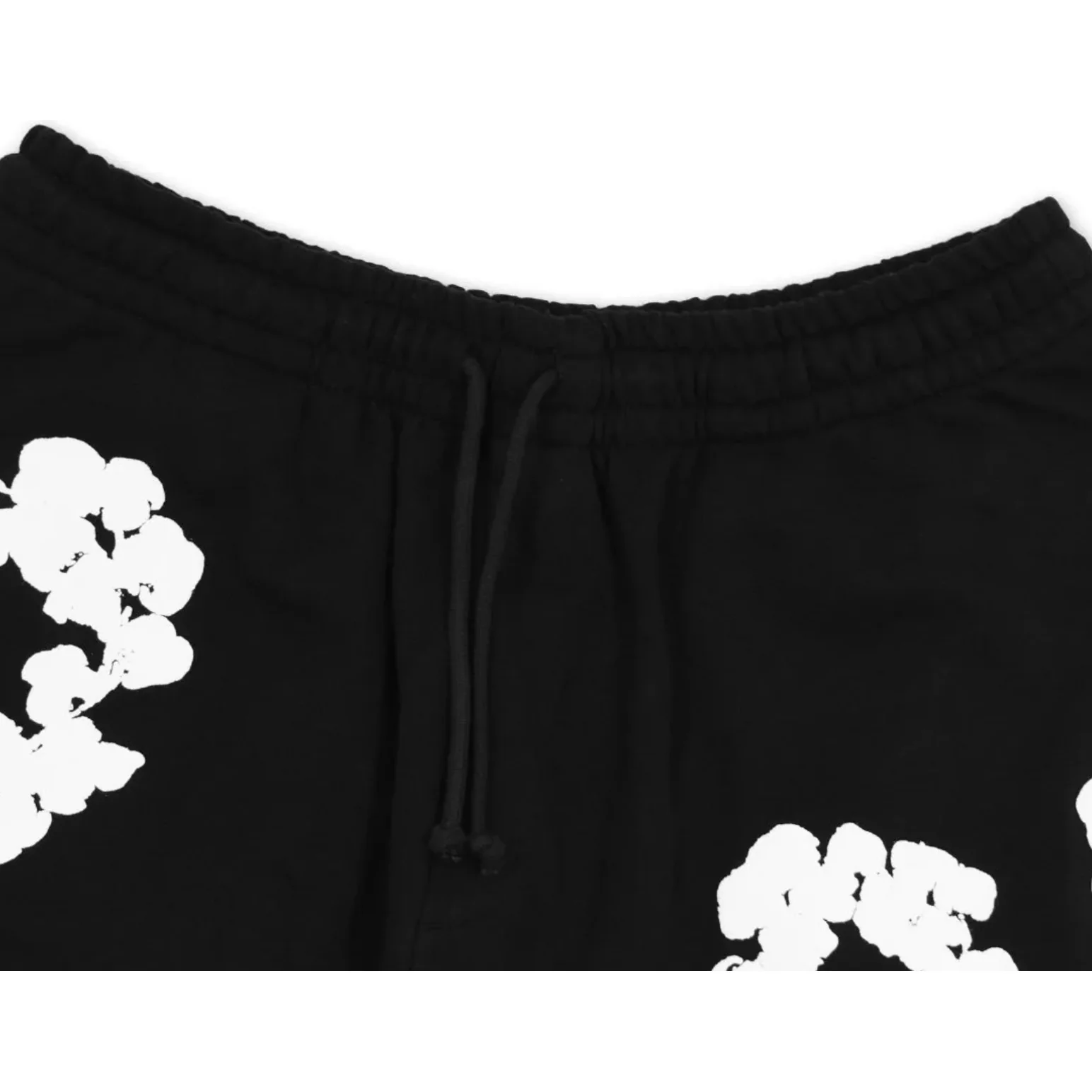 Denim Tears The Cotton Wreath Shorts Black - Image 2