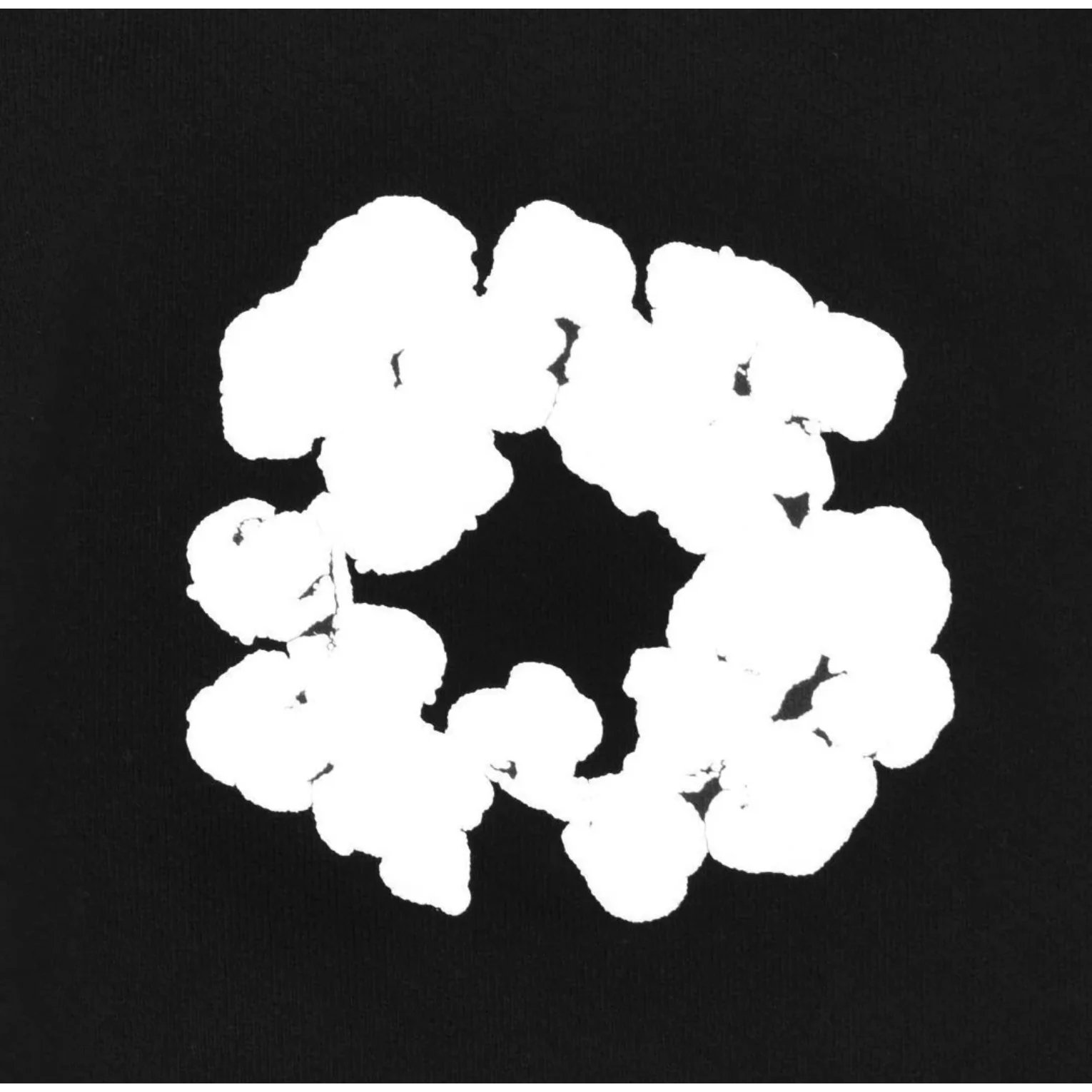 Denim Tears The Cotton Wreath Sweatpants Black - Image 4