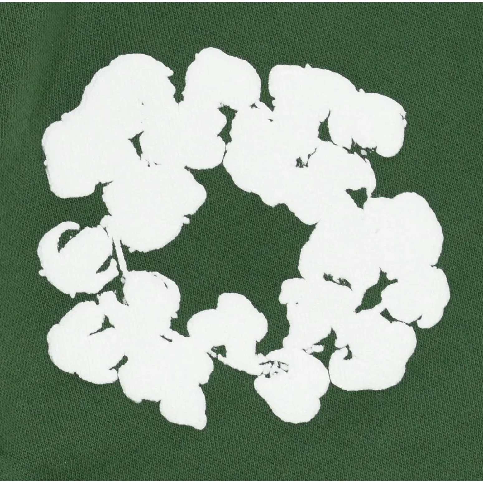 Denim Tears The Cotton Wreath Sweatpants Green - Image 3
