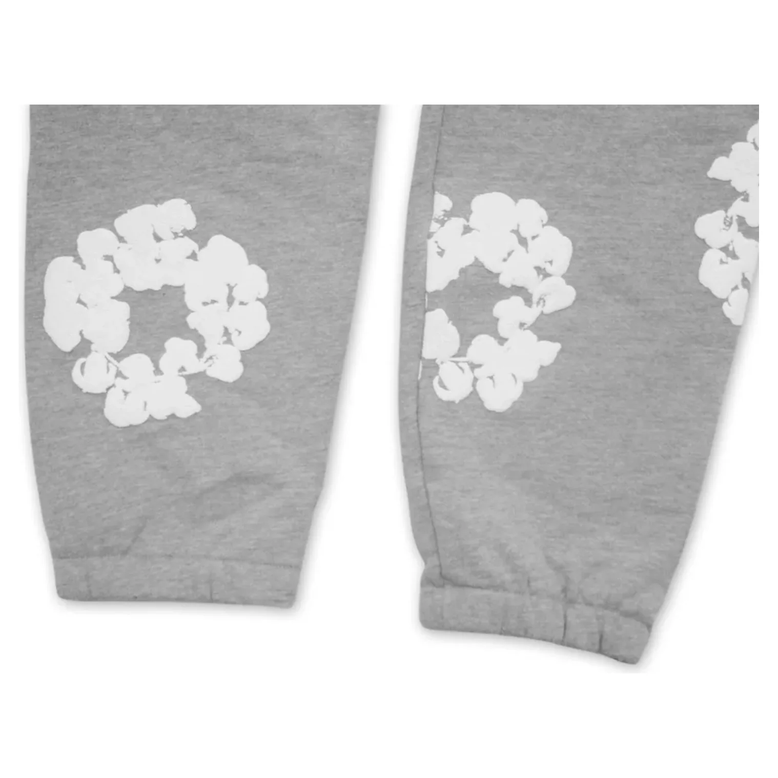 Denim Tears The Cotton Wreath Sweatpants Grey - Image 3