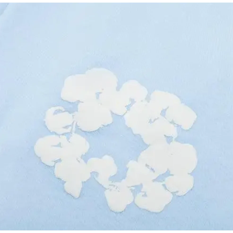 Denim Tears The Cotton Wreath Sweatpants Powder Blue - Image 4