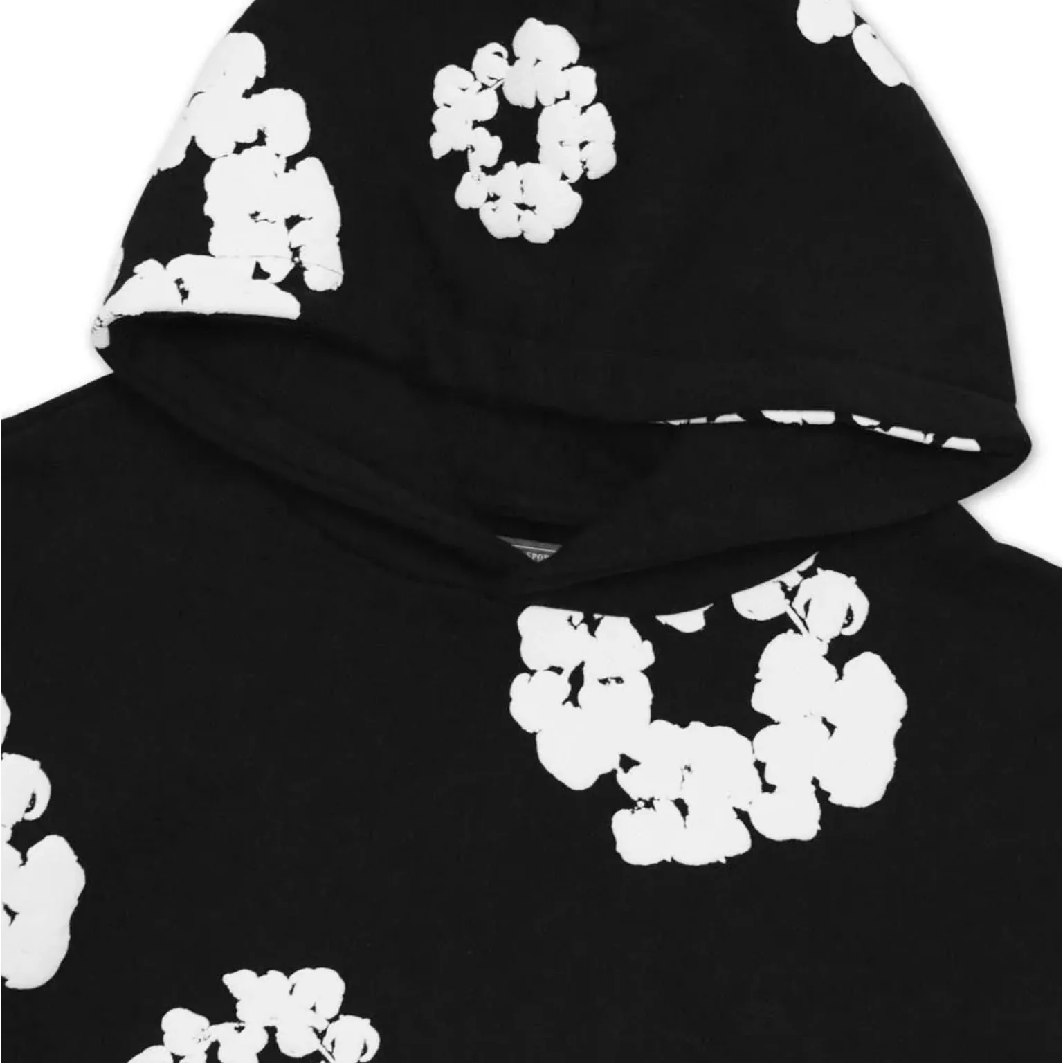 Denim Tears The Cotton Wreath Sweatshirt Black - Image 2